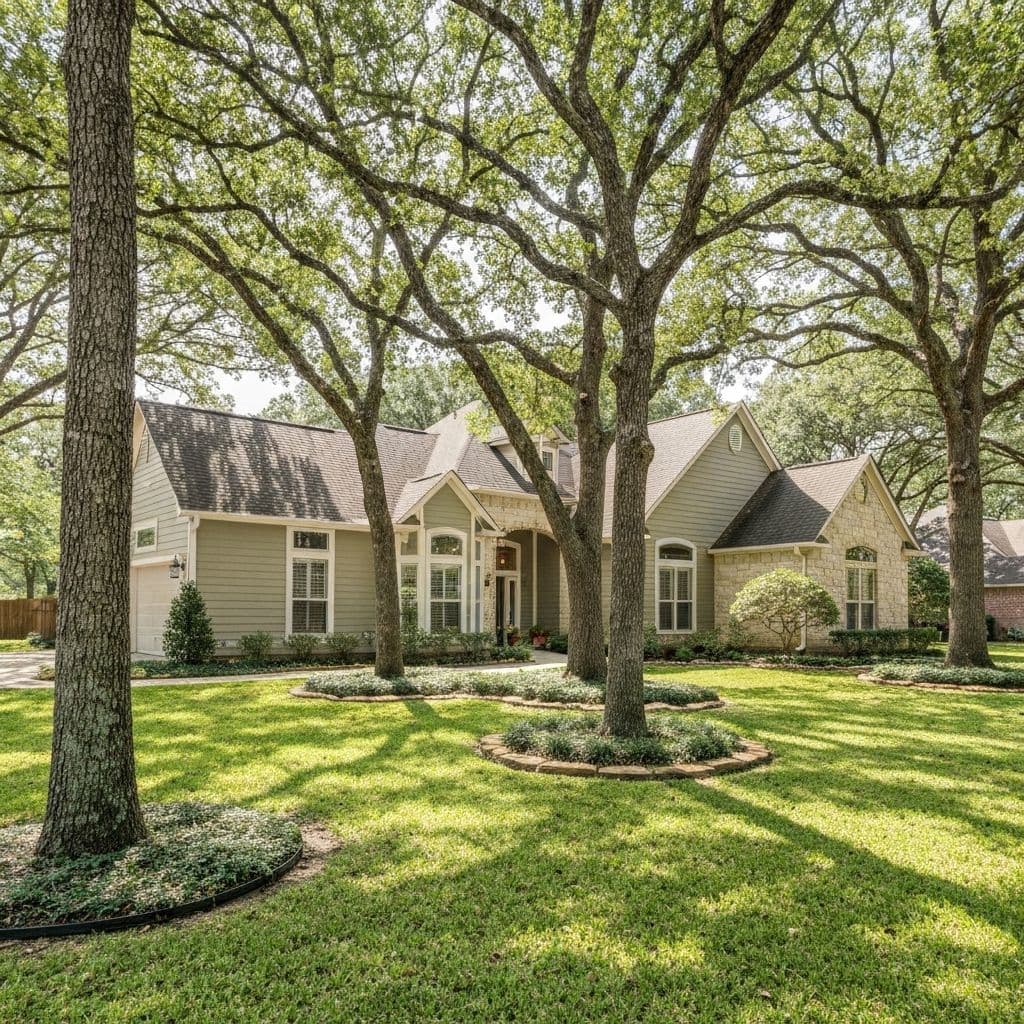 Best Exterior Colors for Homes in The Woodlands TX