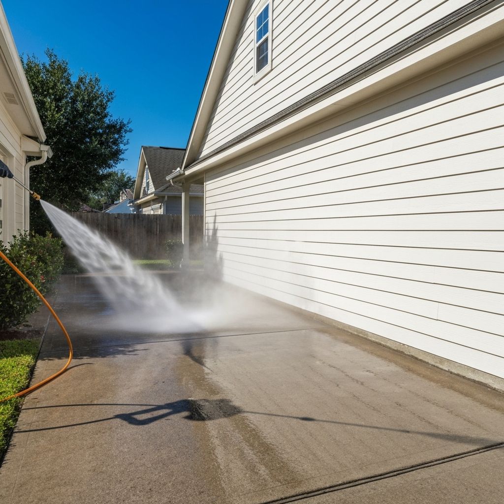 Pressure Washing Before Painting: Essential Preparation